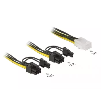 Cable de alimentación interno DeLOCK 85452 0,15 m