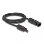 Cable DeLOCK DL4 solar 6 mm² conector macho a conector hembra 2 m negro