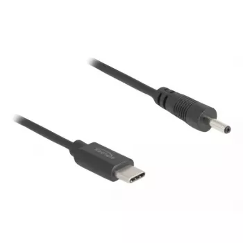Cable de alimentación DeLOCK 85403 negro 0,27 m USB-C DC