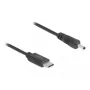Cable de alimentación DeLOCK 85403 negro 0,27 m USB-C DC