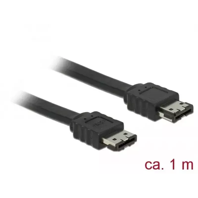 Cable SATA DeLOCK 85640 1 m eSATA negro