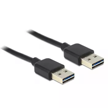 Cable USB DeLOCK 3m USB 2.0 A negro