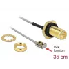 Cable coaxial DeLOCK 90292 0,3 m RP-SMA MHF I LK