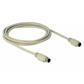 Cable PS/2 DeLOCK 85805 1,8 m 6 polos Mini-DIN beige