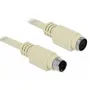 Cable PS/2 DeLOCK 85805 1,8 m 6 polos Mini-DIN beige