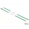 Brida DeLOCK 18804 acero verde 500mm 10 uds.