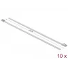 Brida DeLOCK 18817 acero blanco 200mm 10 uds.
