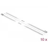 Brida DeLOCK 18820 acero inoxidable blanco 500 mm 10 uds.