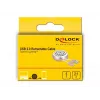 Cable retráctil DeLOCK USB 2.0 Type-A a Lightning 85817