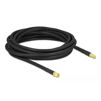 Cable de antena SMA macho a SMA hembra DeLOCK 90460 5 m baja pérdida