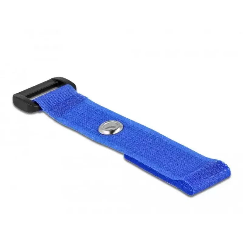 Bridas de cable de velcro DeLOCK 19539 azul 150 mm 20 mm 5 uds.