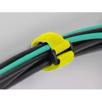 Bridas de cable de velcro DeLOCK 19552 amarillo 280 mm 3 uds.