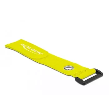 Bridas de cable de velcro DeLOCK 19552 amarillo 280 mm 3 uds.