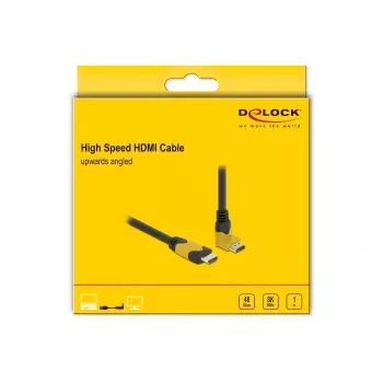 Cable HDMI DeLOCK 86988 1 m HDMI Type-A estándar negro amarillo
