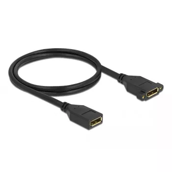 Cable DisplayPort hembra a hembra montaje en panel DeLOCK 87100