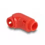 Clip para cables DeLOCK 88126 rojo universal 8 uds.