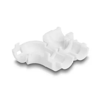 Clip para cables DeLOCK 88128 8 uds. blanco universal 15,7x25,7x11,6 mm