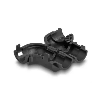 Clip para cables DeLOCK 88127 8 uds. negro universal 15,7 mm de ancho