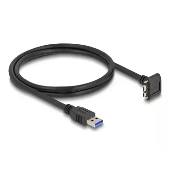 Cable USB DeLOCK 80483 Type-A macho a Micro-B macho 1 m 5 Gbps negro