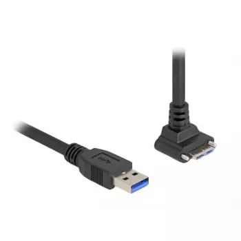 Cable USB DeLOCK 80483 Type-A macho a Micro-B macho 1 m 5 Gbps negro