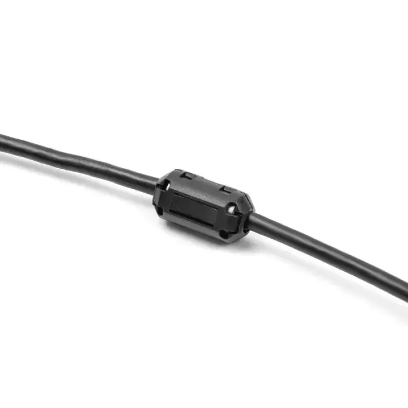 DeLOCK 80945 núcleo de ferrita para cable redondo 7 mm, 2 uds., negro