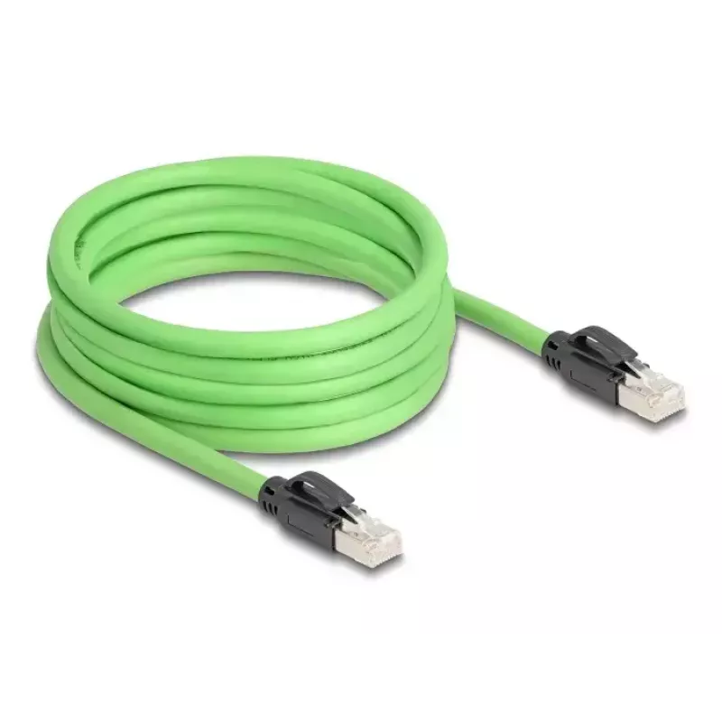 Cable de red DeLOCK RJ45 Cat.6A conector macho a conector macho SF/UTP 5 m verde