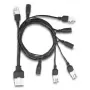Cable de alimentación DeLOCK 90173 negro 1 m 4 x DC