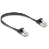 Cable de red DeLOCK 81161 RJ-45 Cat6a 0,25 m negro