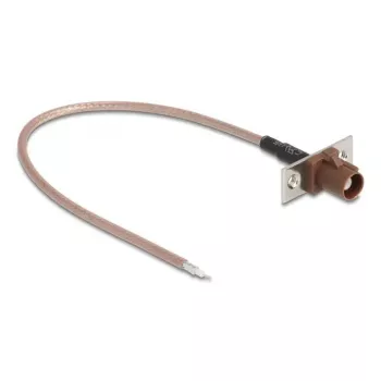 Cable coaxial DELOCK 90733 RG-316/U 0,2 m con conector macho FAKRA-F