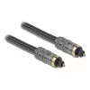 Cable TOSLINK estándar DeLOCK conector - conector 5 m dorado