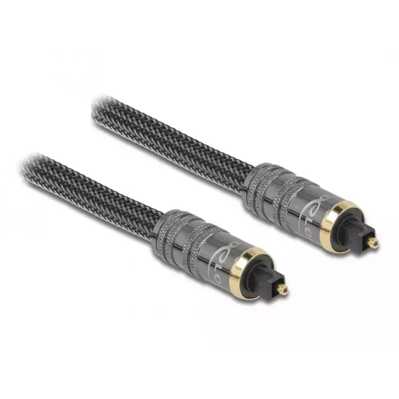 Cable TOSLINK estándar DeLOCK conector - conector 5 m dorado