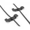 Sujetacables DeLOCK 18447 autoadhesivo negro pack de 3