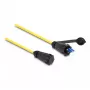 Cable de fibra óptica DeLOCK LC dúplex a LC dúplex 1 m monomodo IP68