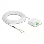 Roseta de conexión de fibra óptica DeLOCK 2 x SC/APC simplex 40 m