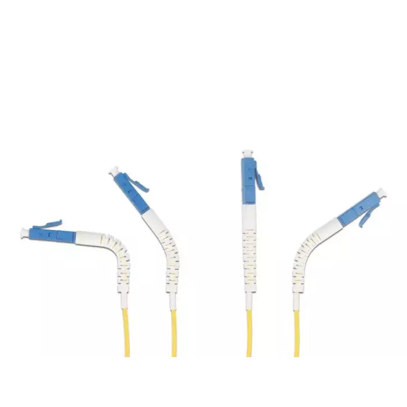 Cable de fibra óptica DeLOCK 88068 LC dúplex LC dúplex OS2 0,5 m