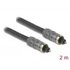 Cable TOSLINK estándar conector – conector 2 m DeLOCK 86984