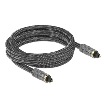 Cable TOSLINK estándar conector – conector 3 m DeLOCK 86985