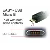 Cable USB DeLOCK 83851 USB 2.0 3 m USB A Micro-USB B Negro