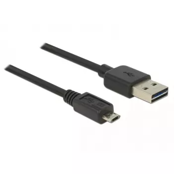 Cable USB DeLOCK 83851 USB 2.0 3 m USB A Micro-USB B Negro