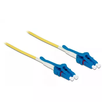 Cable de fibra óptica DeLOCK 85083 1 m LC Amarillo