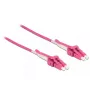 Cable de fibra óptica DeLOCK 85134 3 m LC Rosa