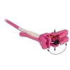 Cable de fibra óptica DeLOCK 85136 10 m LC rosa