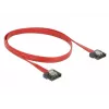 Cable SATA DeLOCK 0,5 m SATA III 7 pines rojo