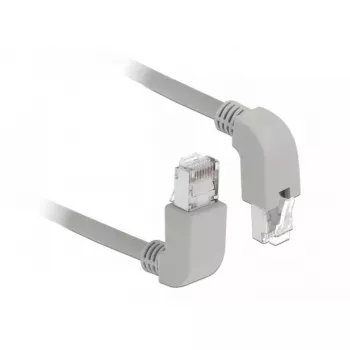 Cable de red DeLOCK 85870 0,5 m Cat6a S/FTP gris