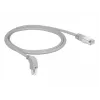 Cable de red DeLOCK 85874 RJ-45 Cat6a 1 m gris