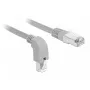 Cable de red DeLOCK 85874 RJ-45 Cat6a 1 m gris