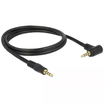 Cable de audio 3,5 mm DeLOCK 84737 1 m negro