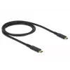 Cable USB DeLOCK 85207 USB 3.2 Gen 2 1 m USB-C negro
