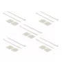 Montaje para bridas de cable DeLOCK 18679 blanco nailon 10 uds.