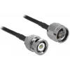 Cable coaxial LMR195 DeLOCK 90425 10 m negro gris
